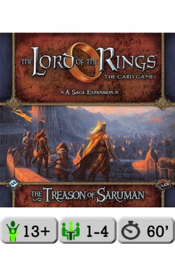 The Lord of the Rings: The Card Game – The Treason of Saruman (Saga Expansion 5) The Lord of the Rings: The Card Game – The Treason of Saruman (Saga Expansion 5)